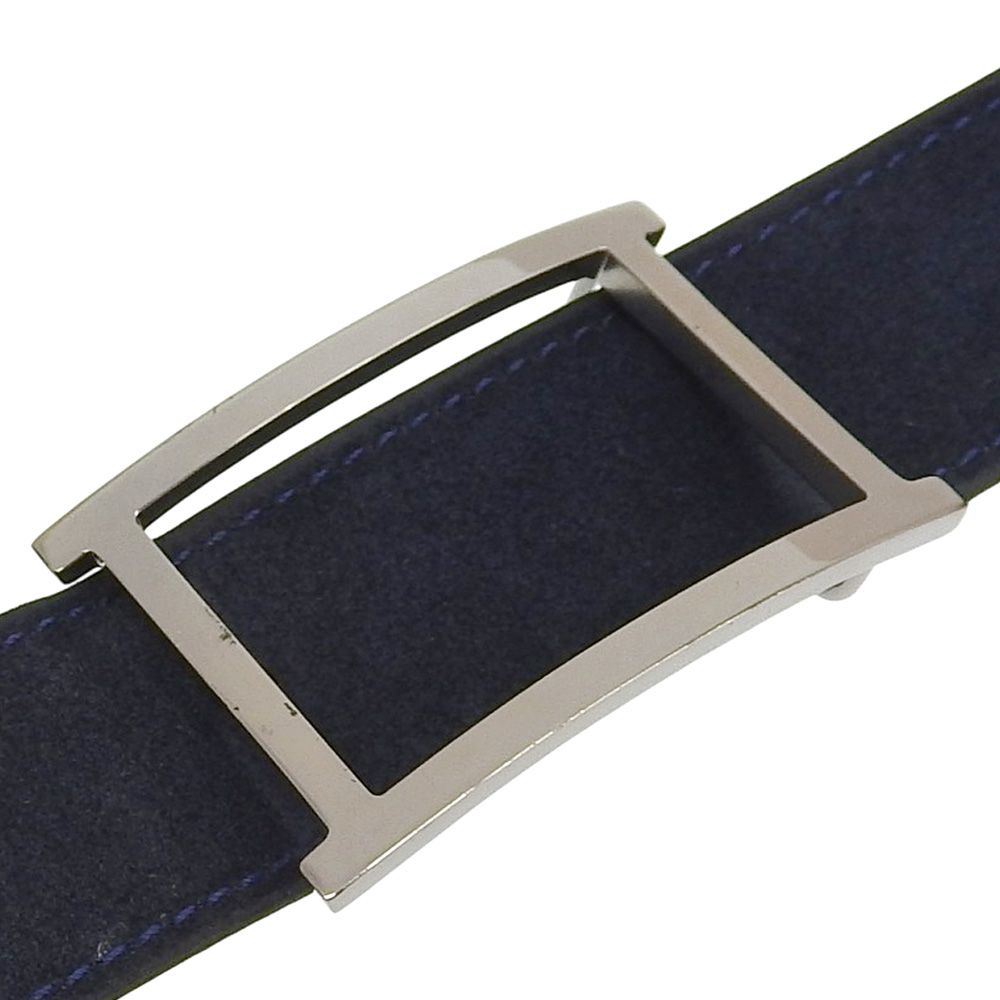 美品 JMウエストン J.M WESTON スエード ベルト シルバー バックル