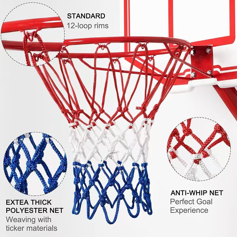 バスケットゴール バスケットボール バスケットリング バスケットゴールセット サイズ：Φ45ｃｍ 屋外 家庭用