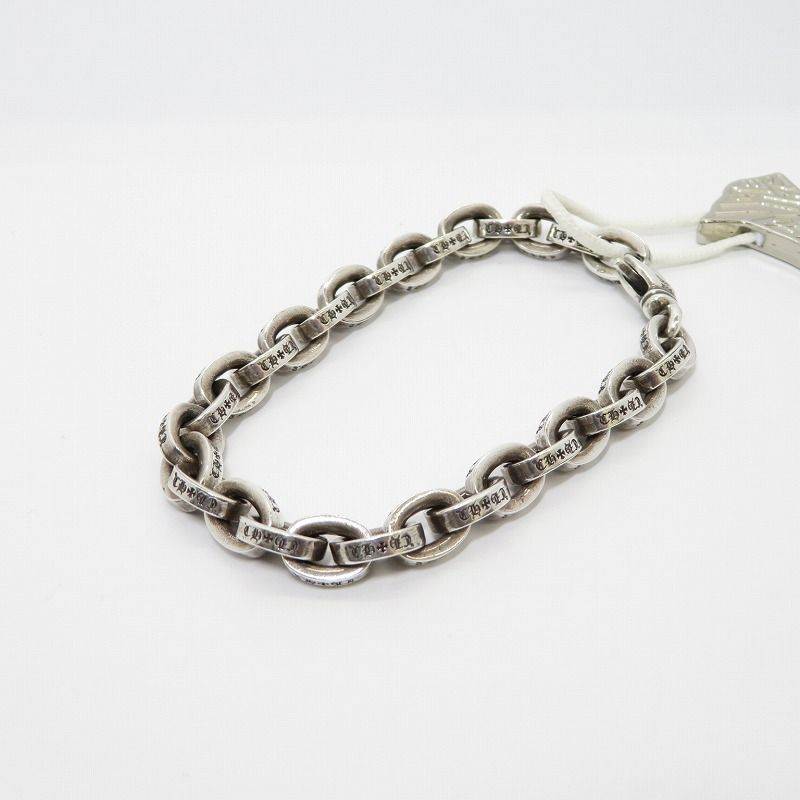 【瀬戸大橋店】 中古 CHROME HEARTS | クロムハーツ ブレスレット ラージペーパーチェーンブレスレット シルバー 【134】 瀬戸大橋店】 中古 CHROME HEARTS | クロムハーツ ブレスレット ラージ