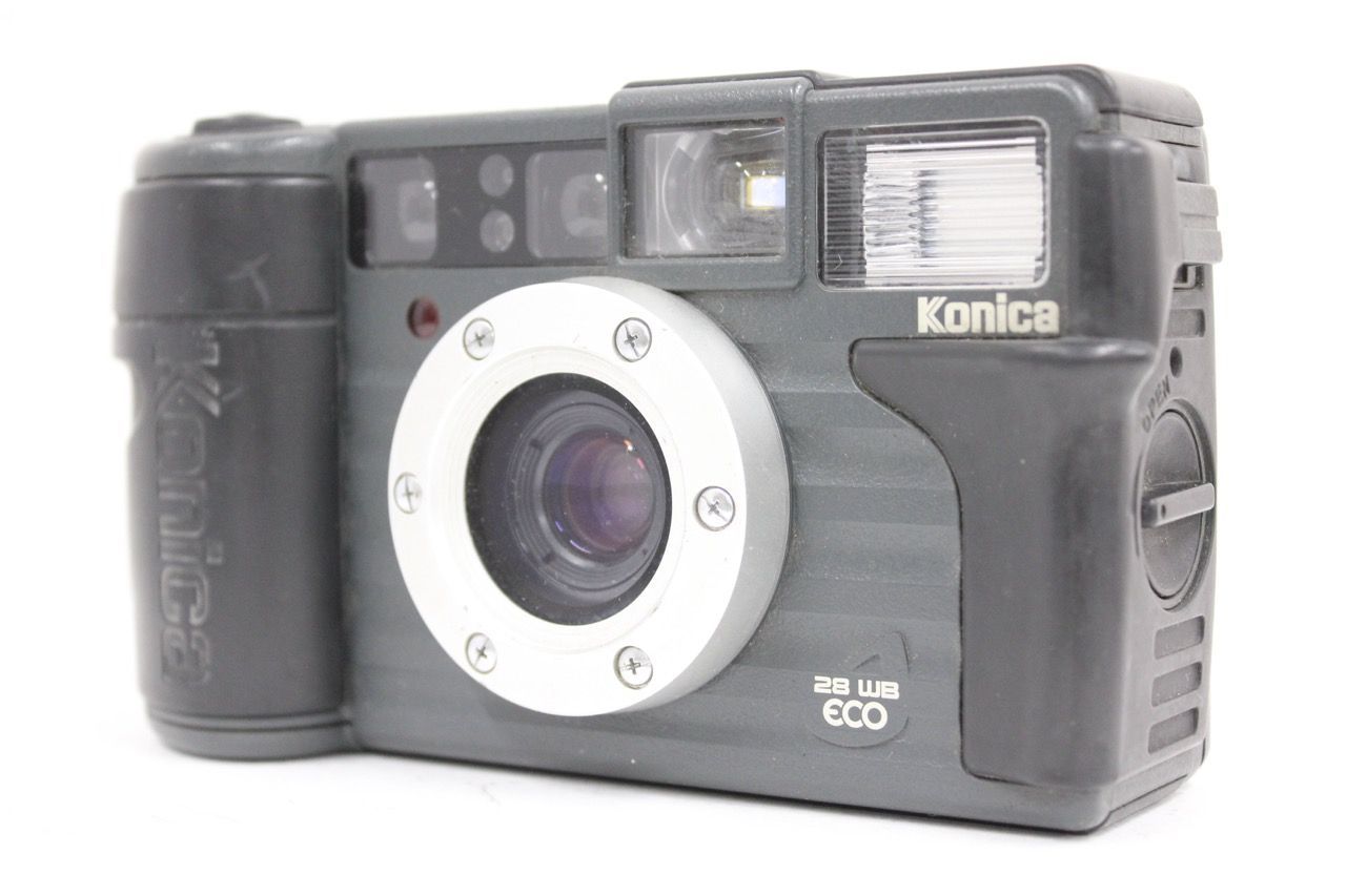 返品保証】 コニカ KONICA 現場監督28 28 WB ECO コンパクトカメラ