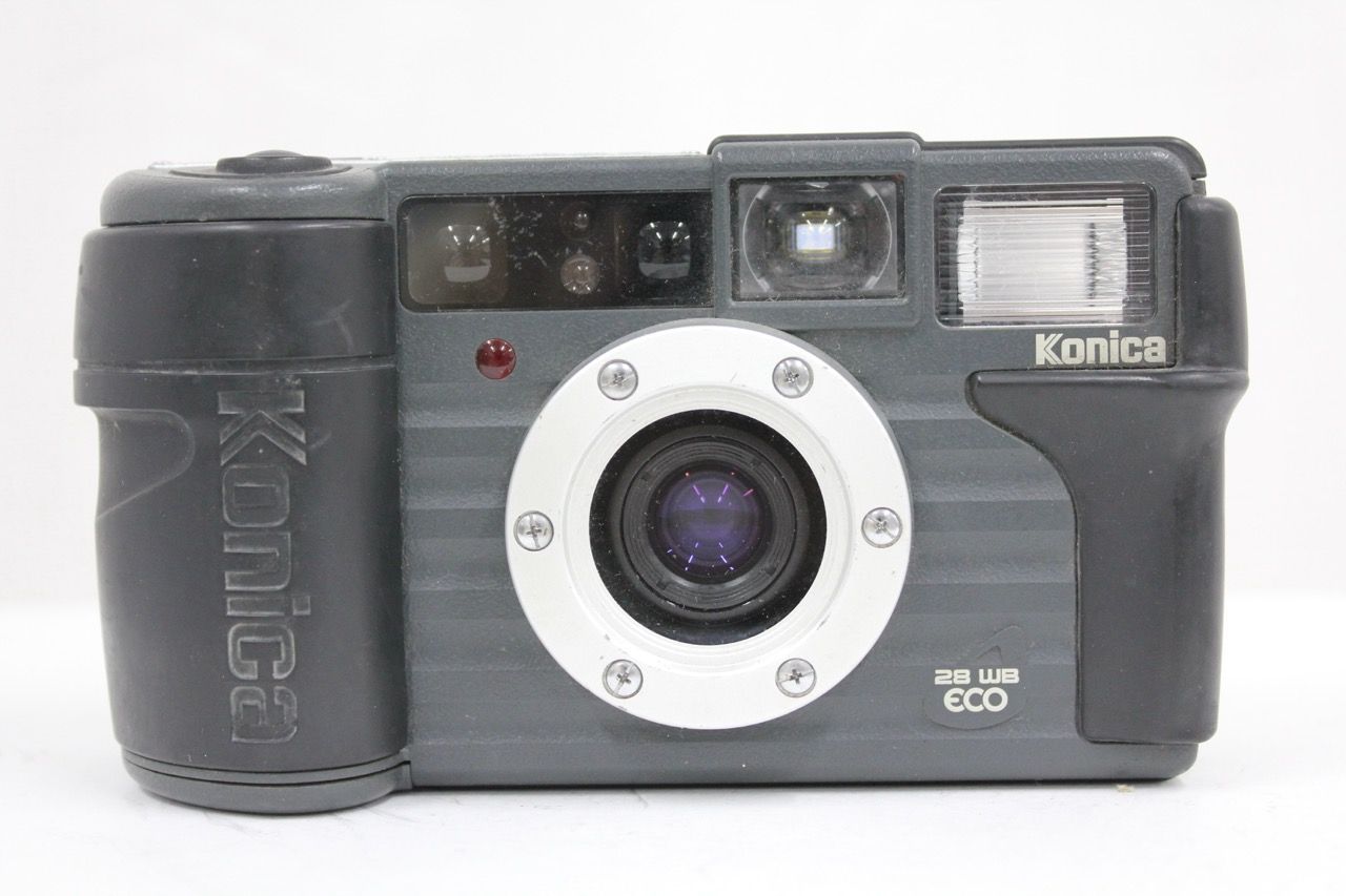 返品保証】 コニカ KONICA 現場監督28 28 WB ECO コンパクトカメラ