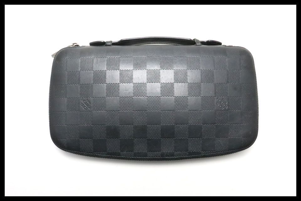 □LOUIS VUITTON ダミエアンフィニ ジッピーオーガナイザー アトール 
