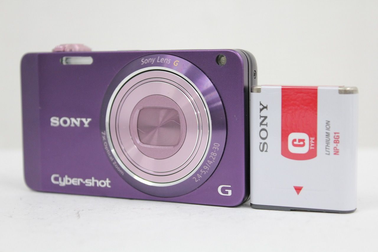 Sony Cyber-shot DSC-WX10 パープル 動作未確認 SONY Cyber-shot DSC