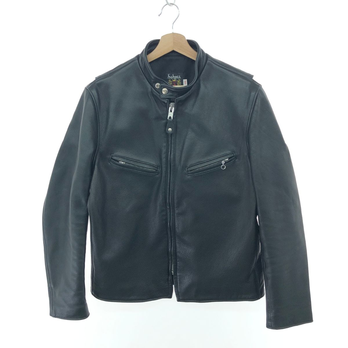 schott ショット カフェレーサー サイズ:40 ニューネイキッド/シングル