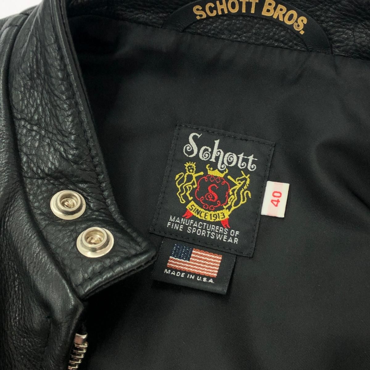Schott 541XX 7578 size 40 【公式通販】