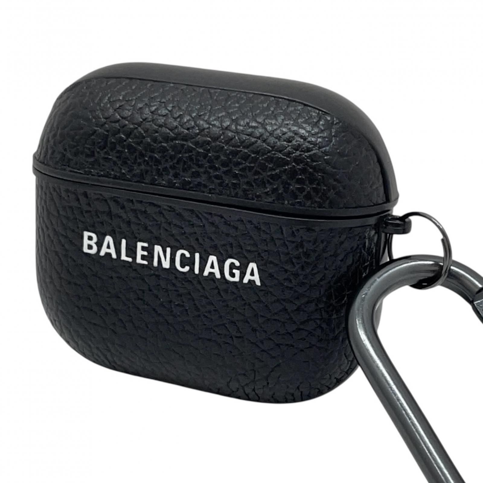 中古】BALENCIAGA | バレンシアガ イヤホンケース 698364 ブラック