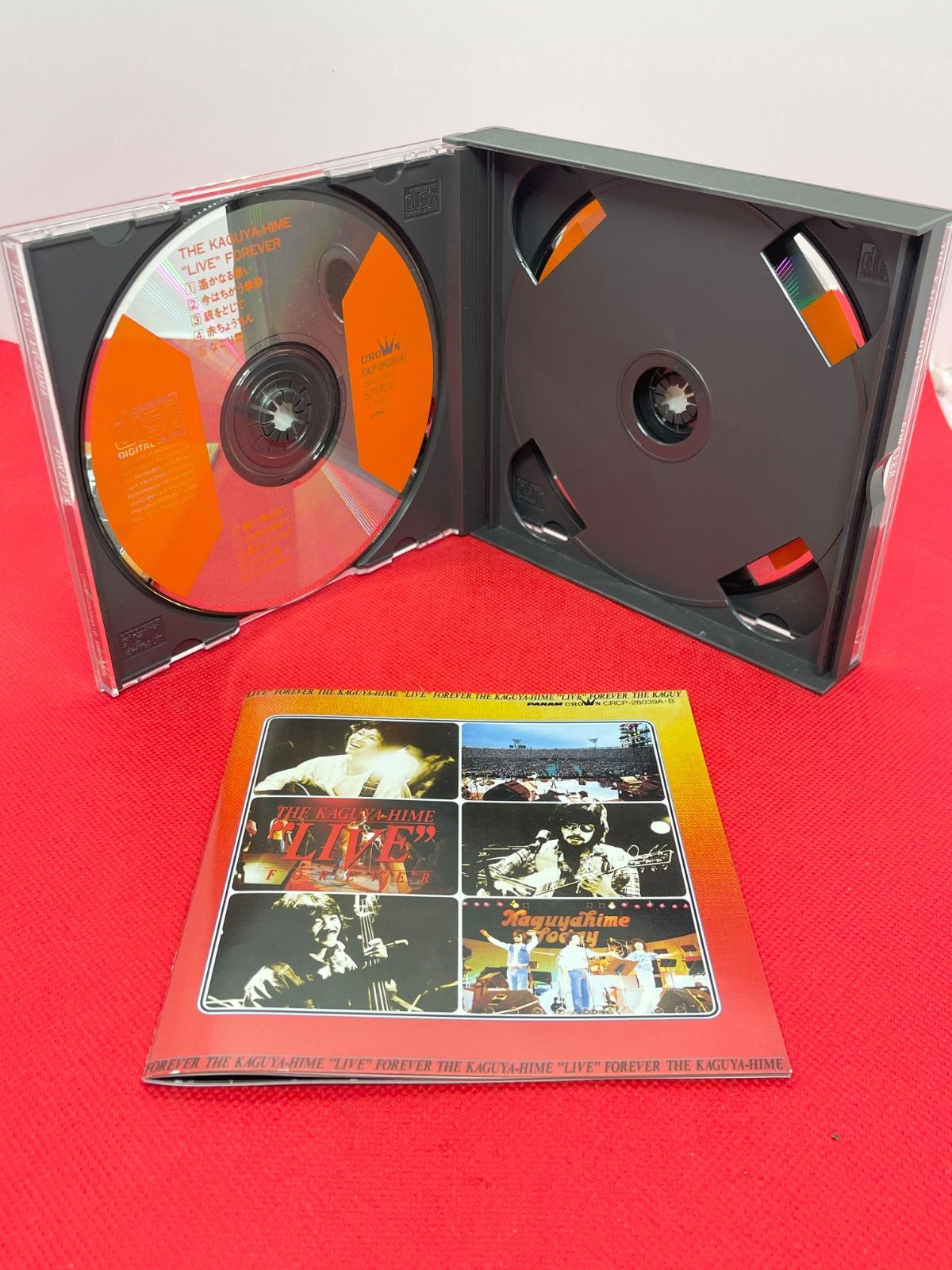 かぐや姫 ライブ CD LIVE FOREVER THE KAGUYAHIME LIVE 南こうせつ 