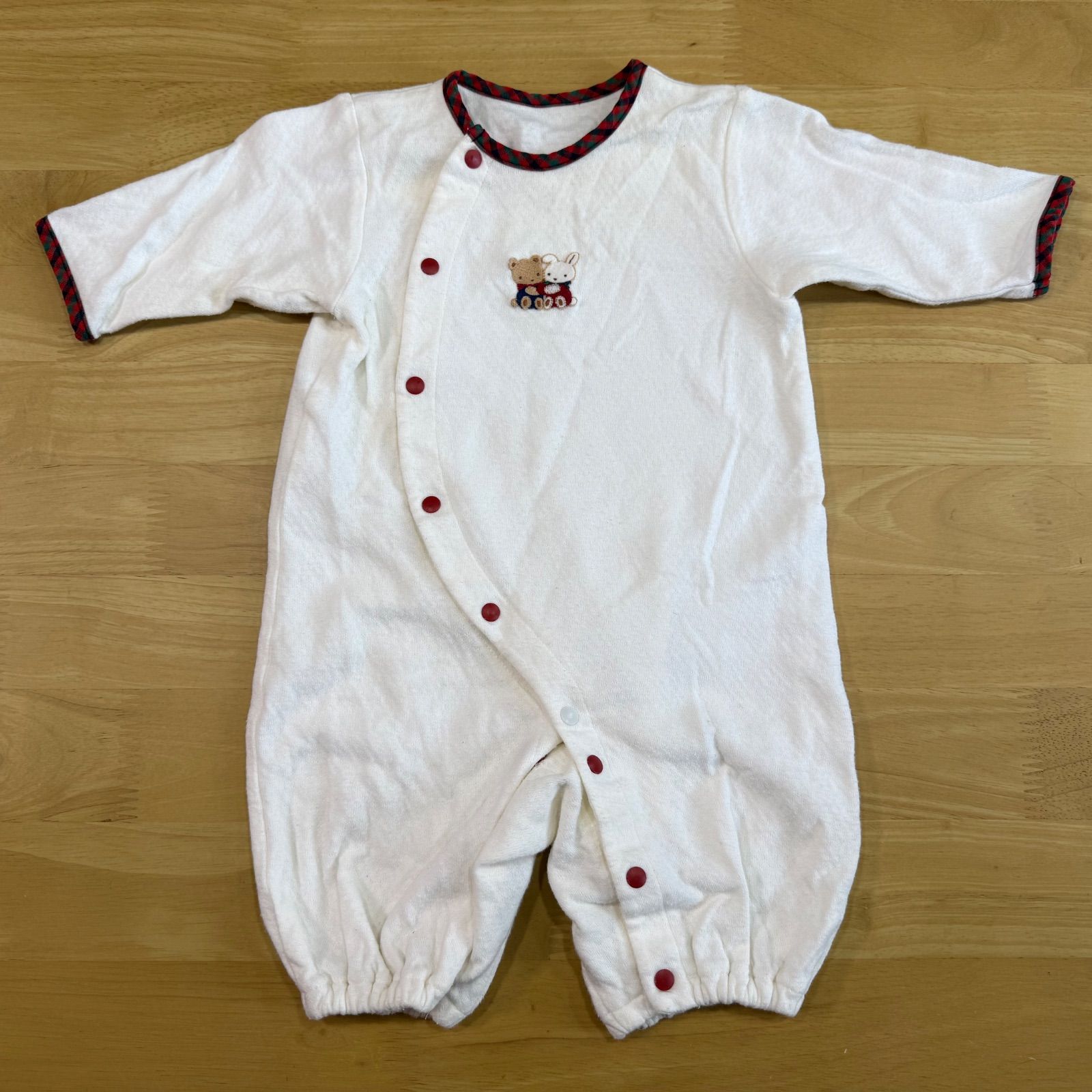 ファミリアロンパース◎美品◎サイズ50-60 - メルカリ