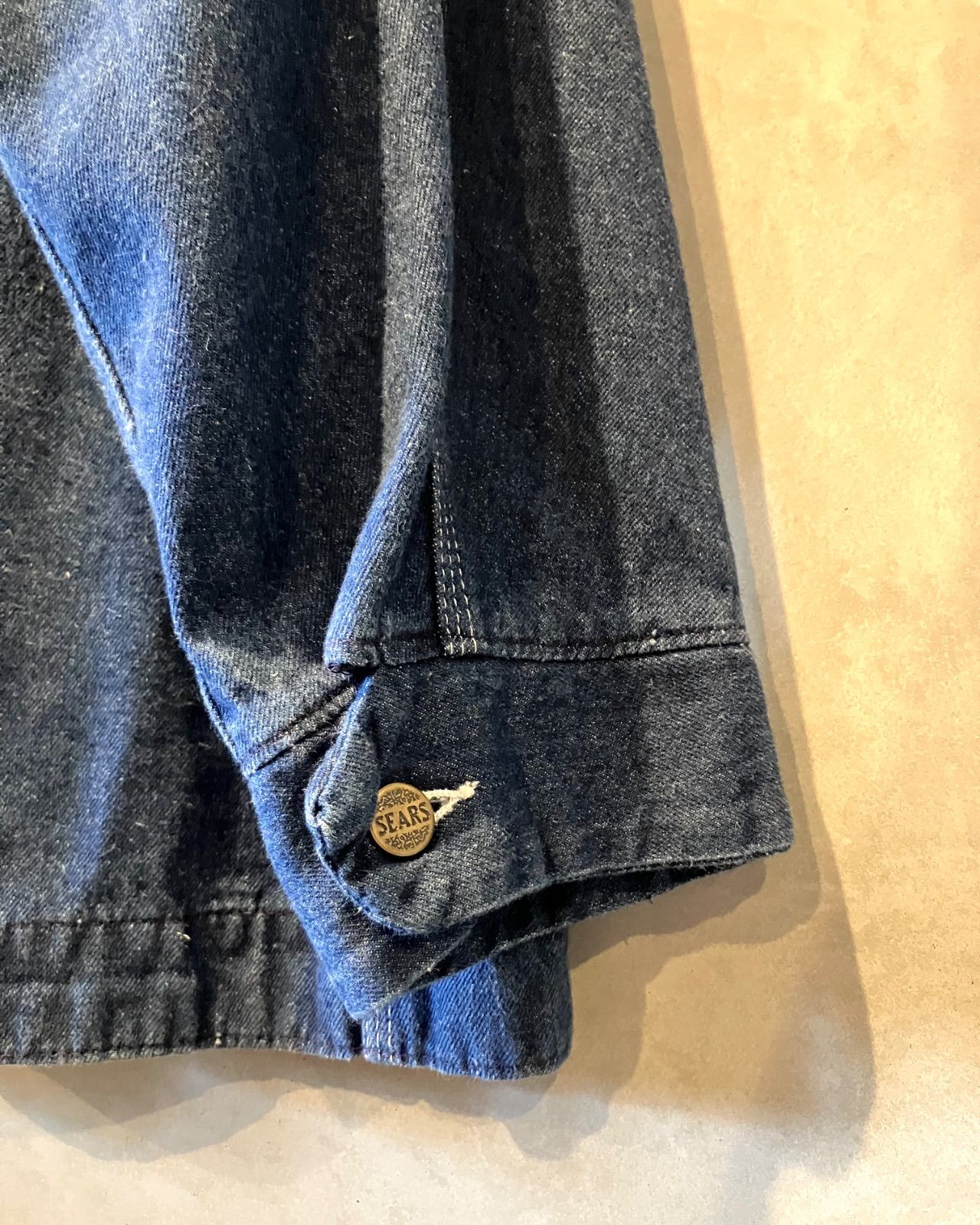 70s Sears デニムカバーオール (超メルカリ市限定価格) 70s Sears