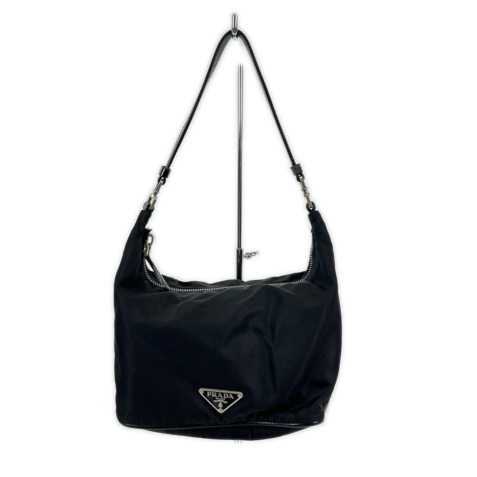 PRADA プラダ ポーチ アクセサリーポーチ ワンショルダー ブラック 
