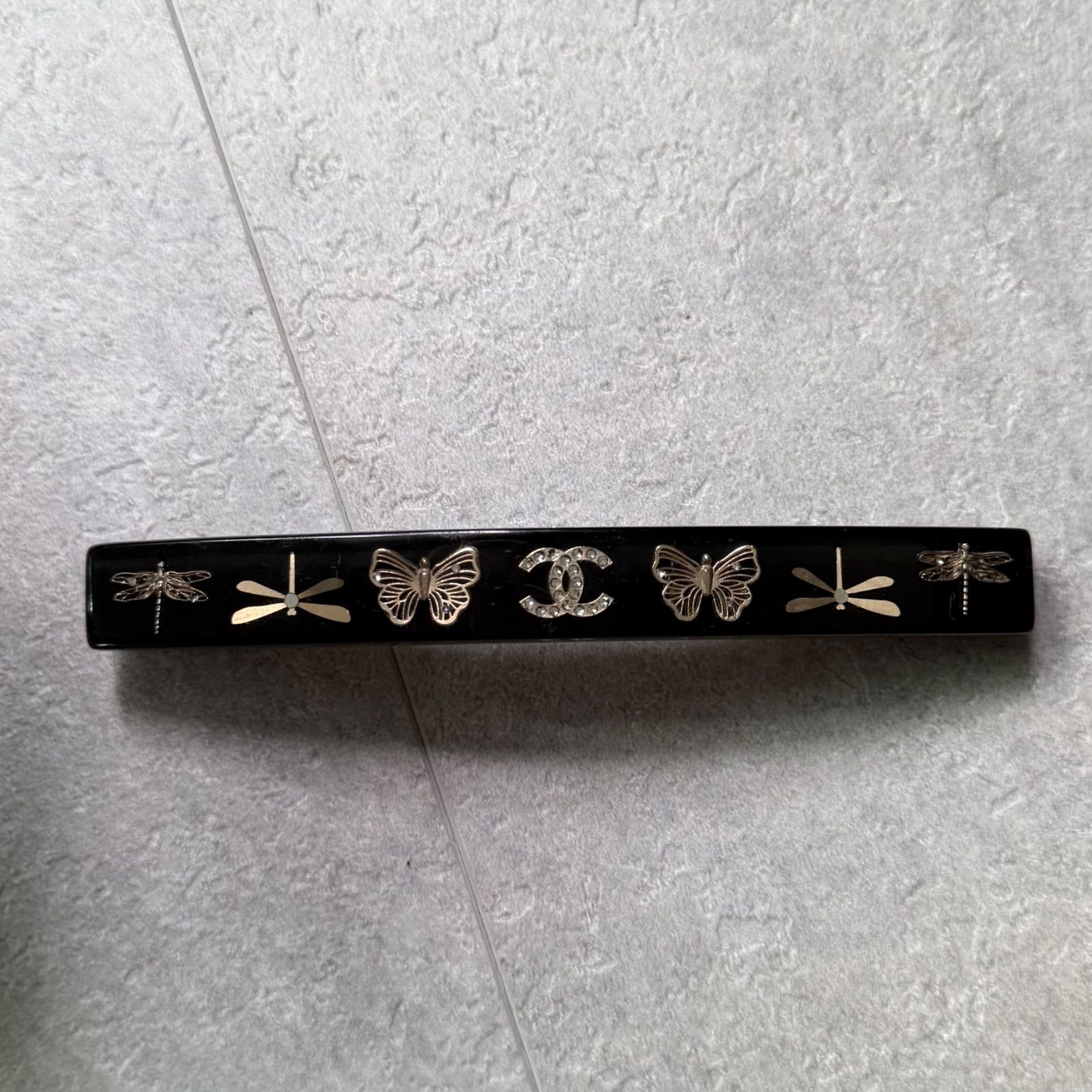 CHANEL シャネル ココマーク ストーン 蝶 トンボ バタフライ 