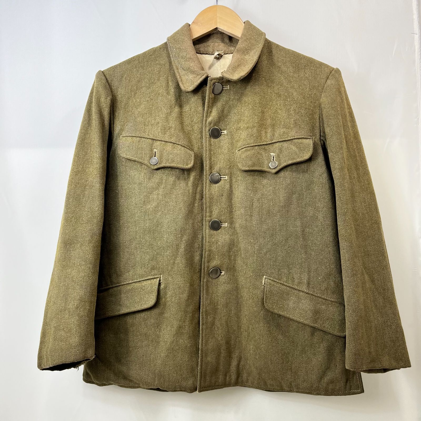 旧日本軍 ヴィンテージミリタリー ジャケット レトロ 九十八式軍衣 