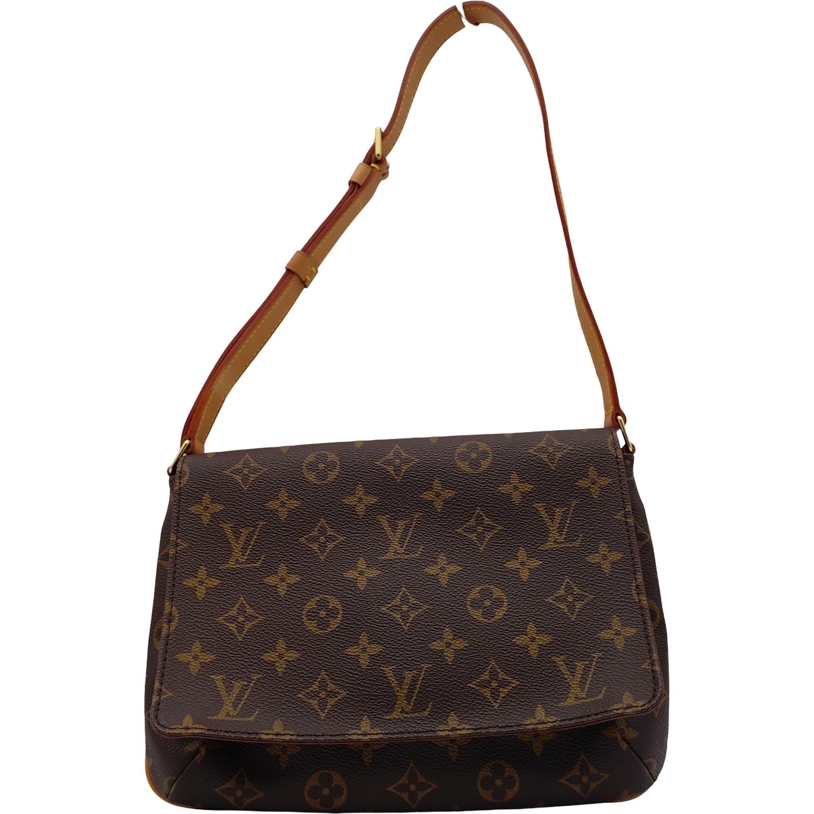 ミュゼットタンゴ LOUIS VUITTON モノグラム バッグ ハンドバッグ LOUIS VUITTON ルイヴィトン ミュゼット タンゴ ショート モノグラム