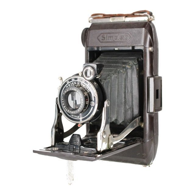 返品保証 ツァイスイコン ZEISS IKON Nettar 515 革ケース付 2026年