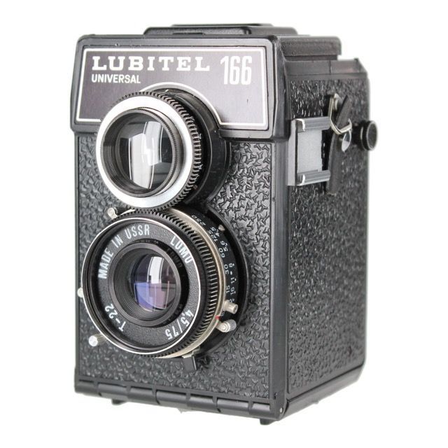 【返品保証】 ルビテル LUBITEL 166 LOMO T-22 75mm F4.5 二眼カメラ e7764 15,015円