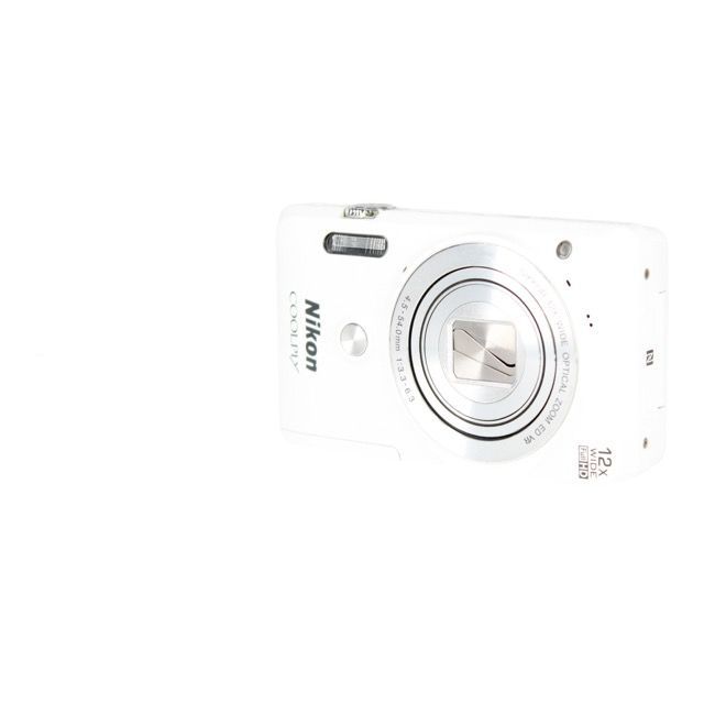[반품 보증] 니콘 니콘 쿨픽스 S6900 화이트 12x 컴팩트 디지털 카메라 e7779