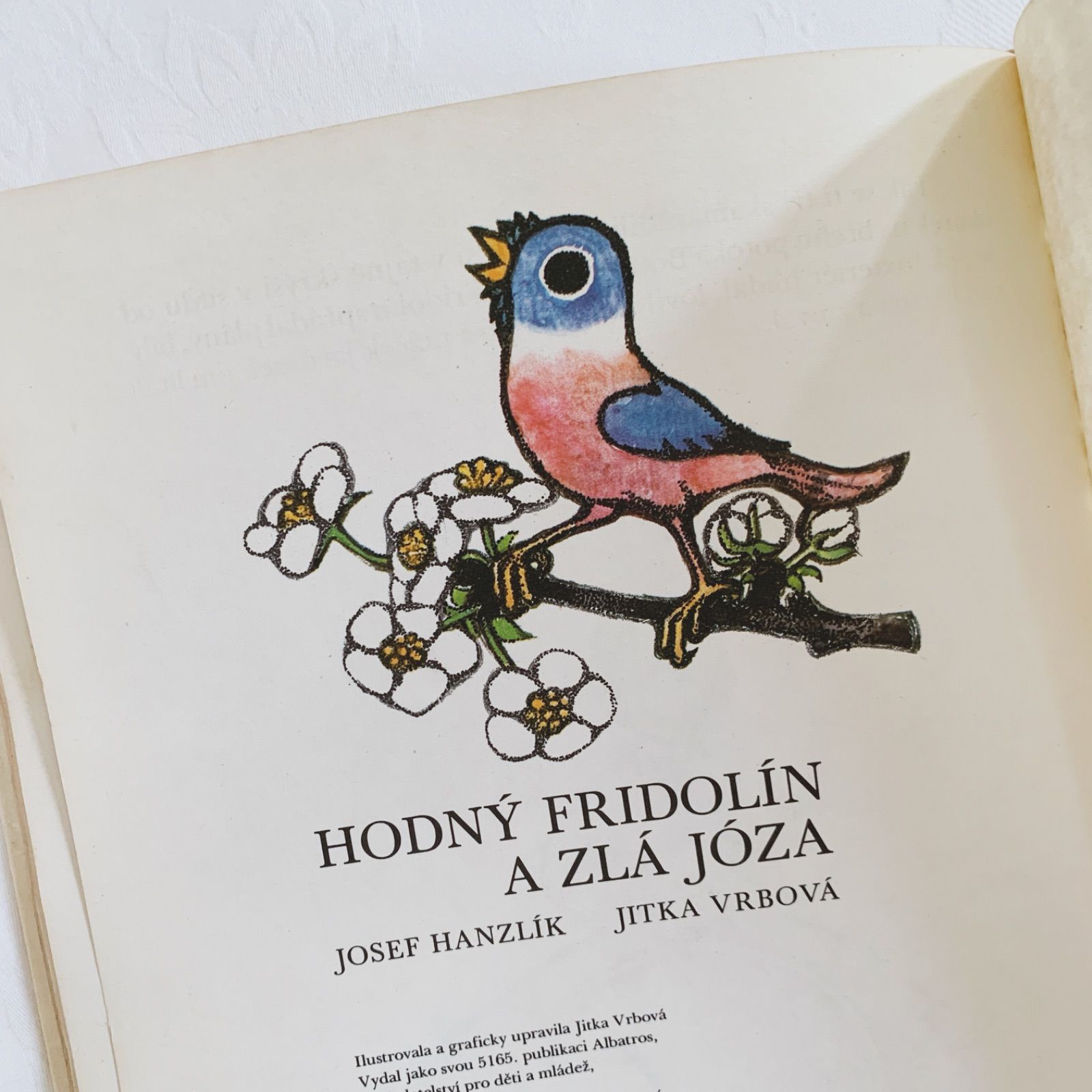 1980年-レトロ可愛いチェコ絵本-Hodný Fridolín/ビンテージ絵本 