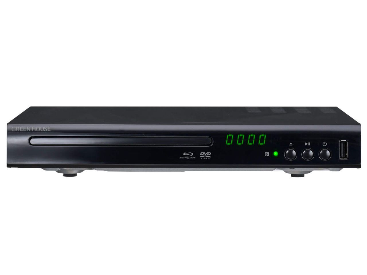 GREEN HOUSE ブルーレイプレイヤー GH-BDP1CG ★良品 DVDPLY-016
