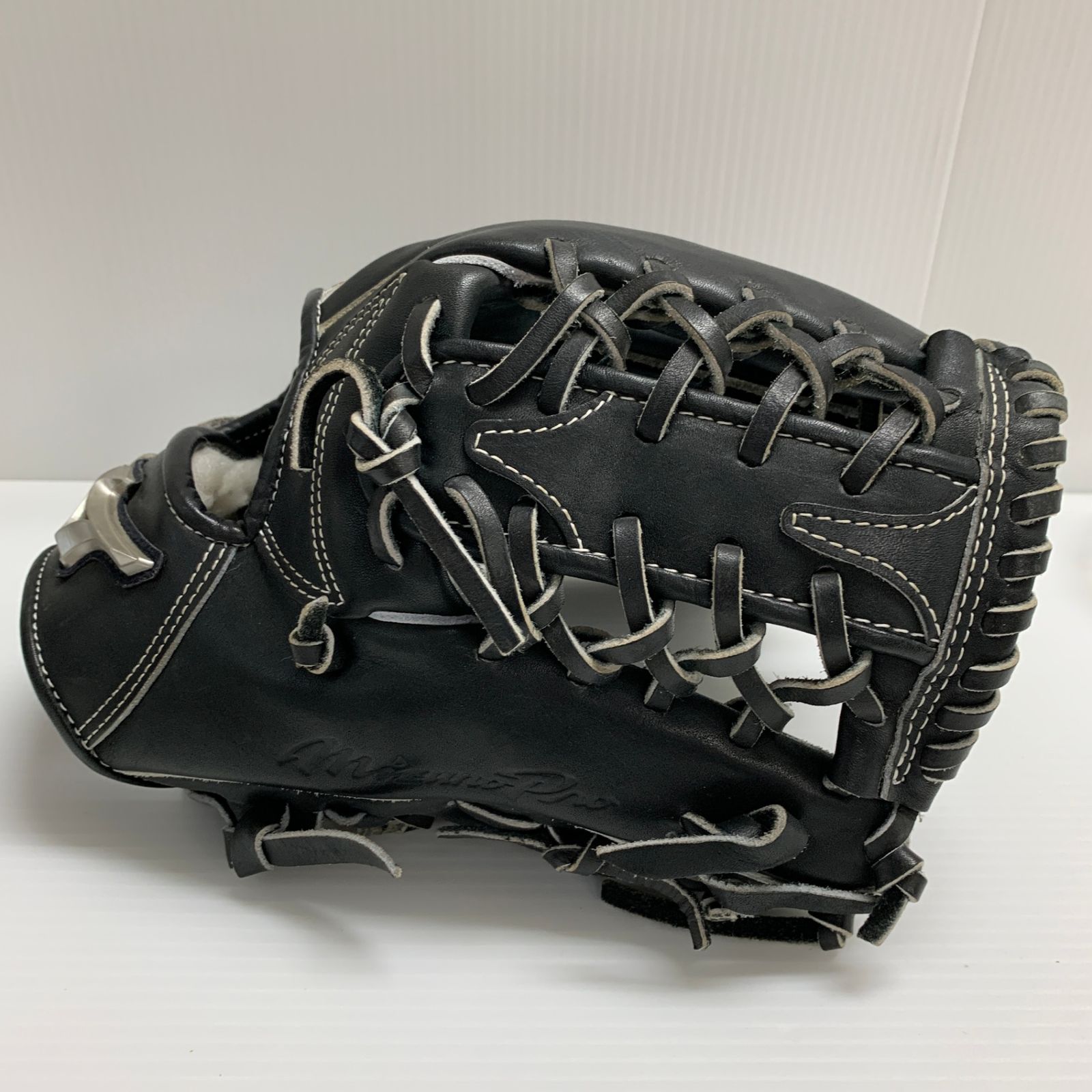 ミズノ MIZUNO プロ 硬式 大人 一般 内野手用 グローブ グラブ 右投げ 1AJGH11303 HAGA 中古品  野球 8311 ミズノ MIZUNO プロ 硬式 大人 一般 内野手用 グローブ グラブ 右投げ