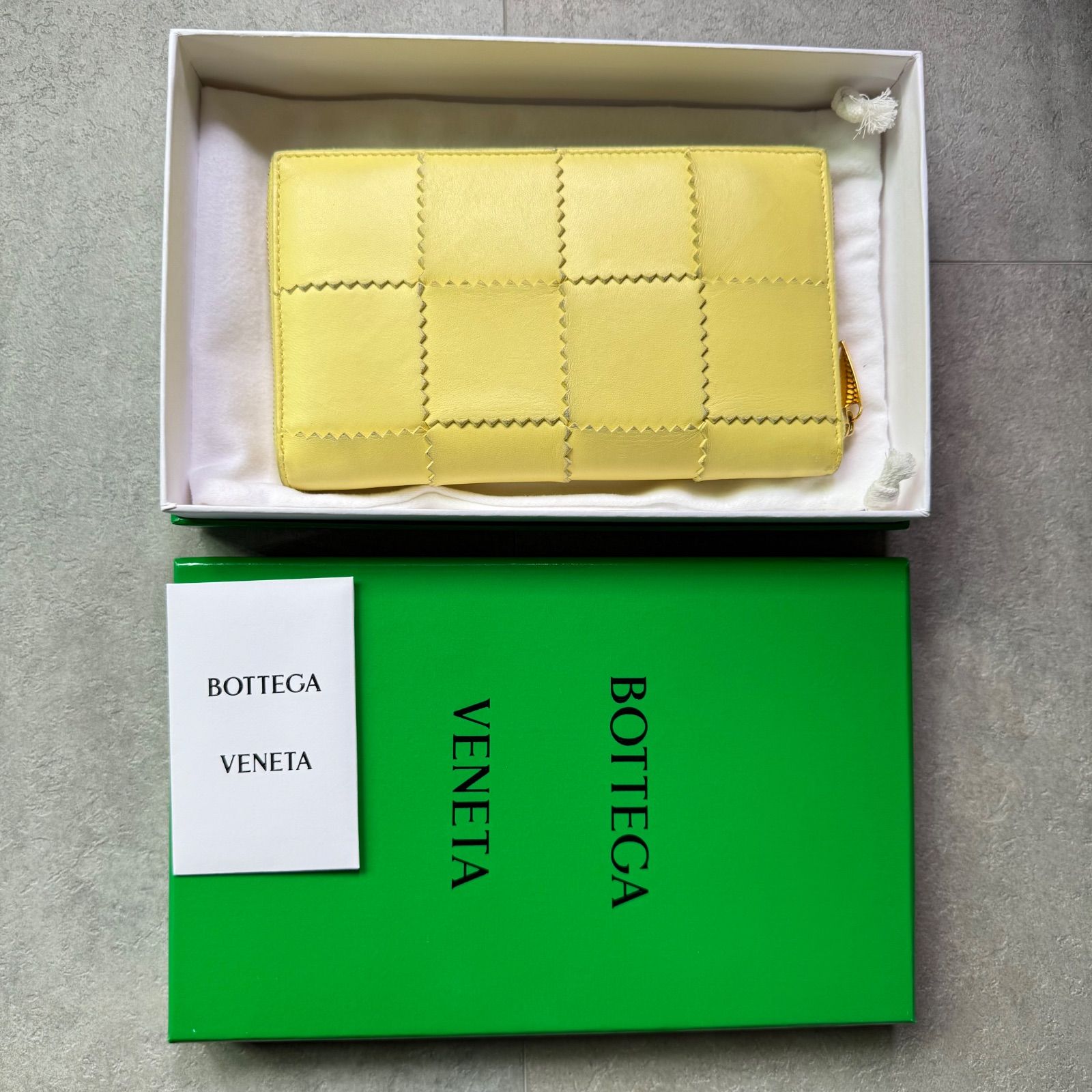 BOTTEGA VENETA ボッテガヴェネタ ラウンドファスナー長財布 カセット
