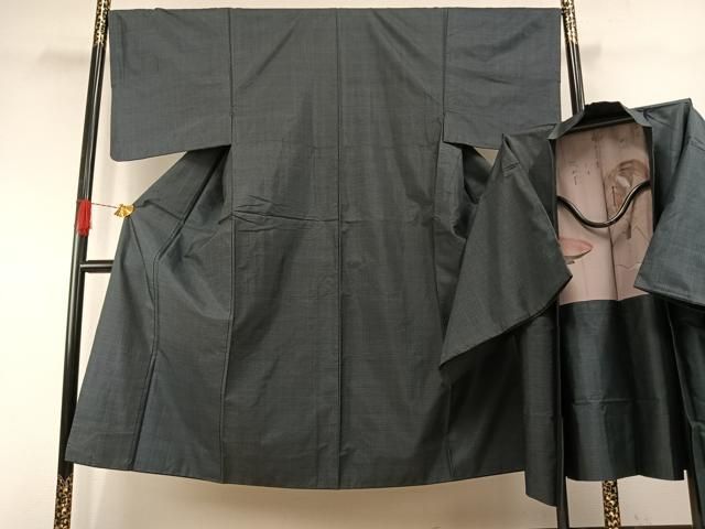 平和屋着物●男性　本場大島紬　アンサンブル　亀甲絣　正絹　逸品　AABH0889fy 平和屋着物○男性 本場大島紬 アンサンブル 亀甲絣 正絹 逸品