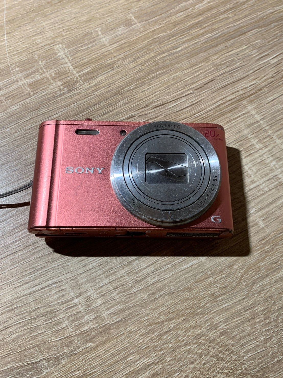 9721 Sony Cyber-shot DSC-WX350 ピンク デジカメ ジャンク品【ネ