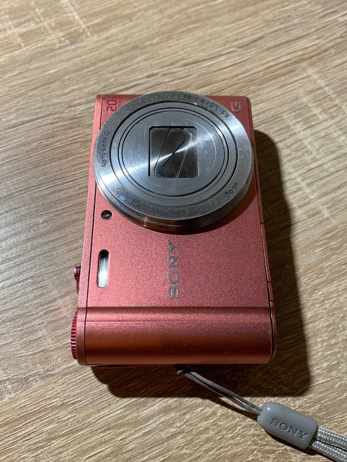 9721 Sony Cyber-shot DSC-WX350 ピンク デジカメ ジャンク品【ネ