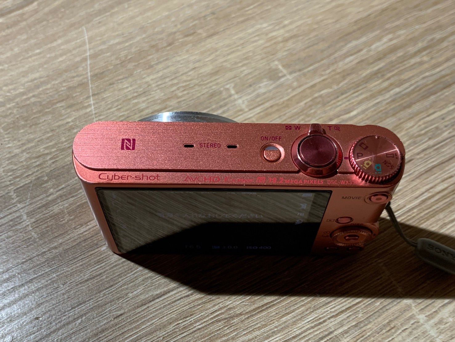 9721 Sony Cyber-shot DSC-WX350 ピンク デジカメ ジャンク品【ネ
