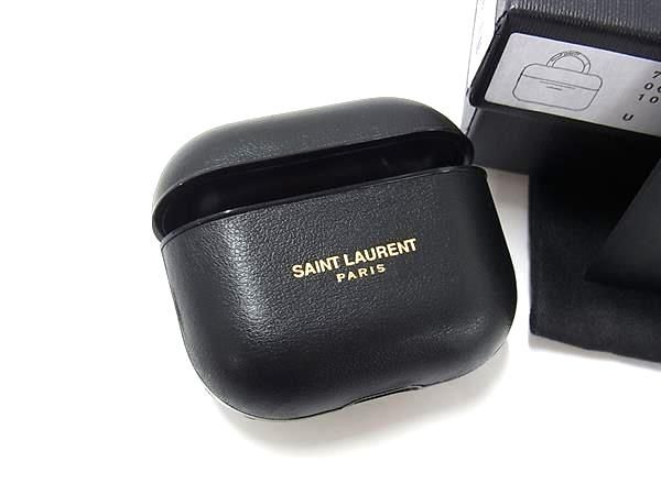 SAINT LAURENT サンローラン AirPodsケース □新品同様□ SAINT LAURENT サンローラン AirPodsケース エアポッズ