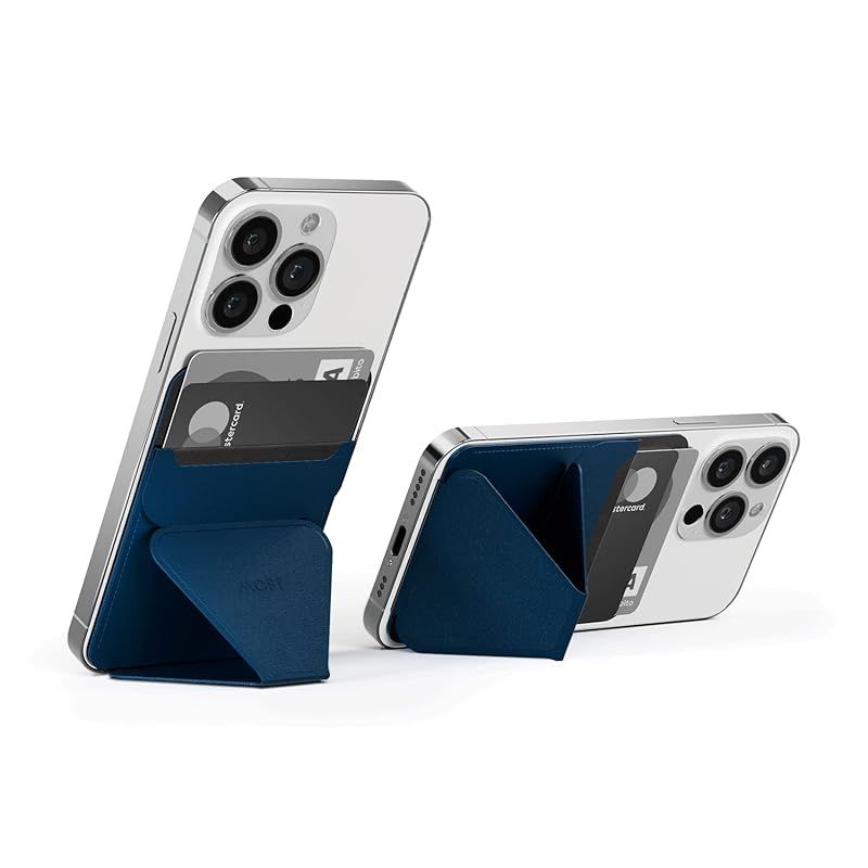【新品】 MOFT【公式直営店】 スマホスタンド 粘着式 3 in 1 ウォレットスタンド スマホホルダー カードケース 超薄 卓上 iPhone/Android 全機種対応 マグネット内蔵 スキミング防止 折りたたみ式 繰り返し可能 1