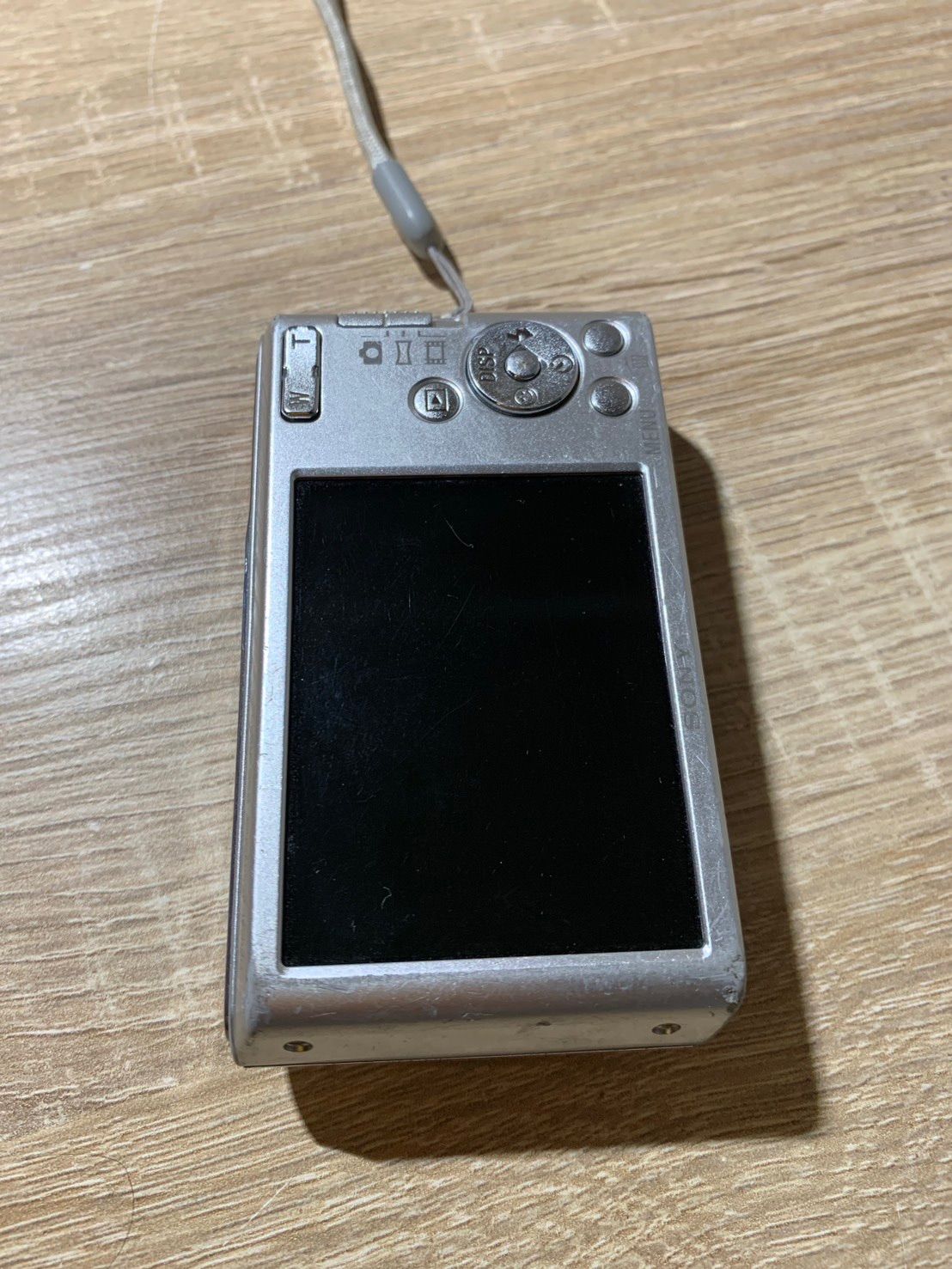 9722 Sony Cyber-shot DSC-W830 シルバー デジカメ ジャンク品【ネ