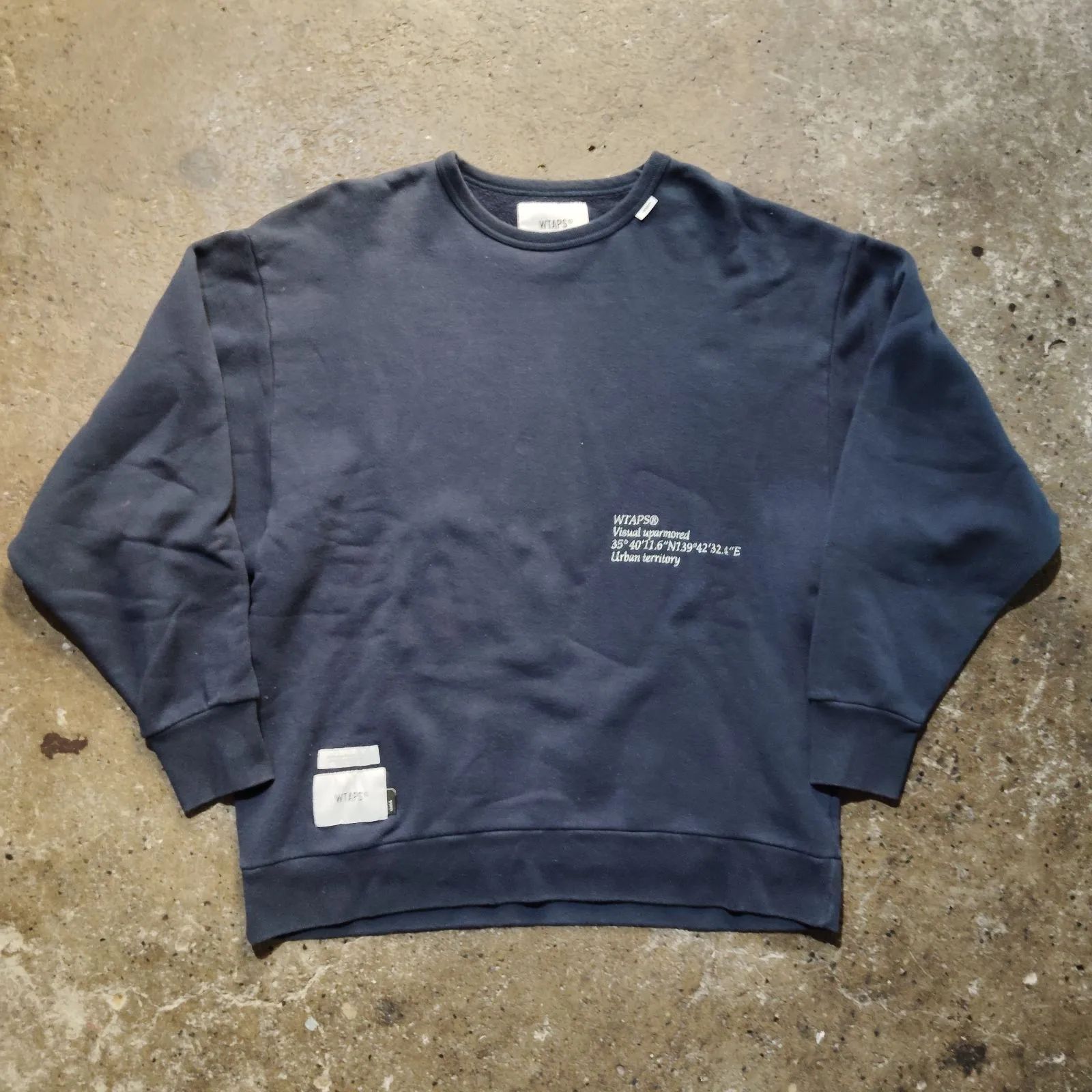 wtaps ダブルタップス スウェット crew neck ダブルタップス 