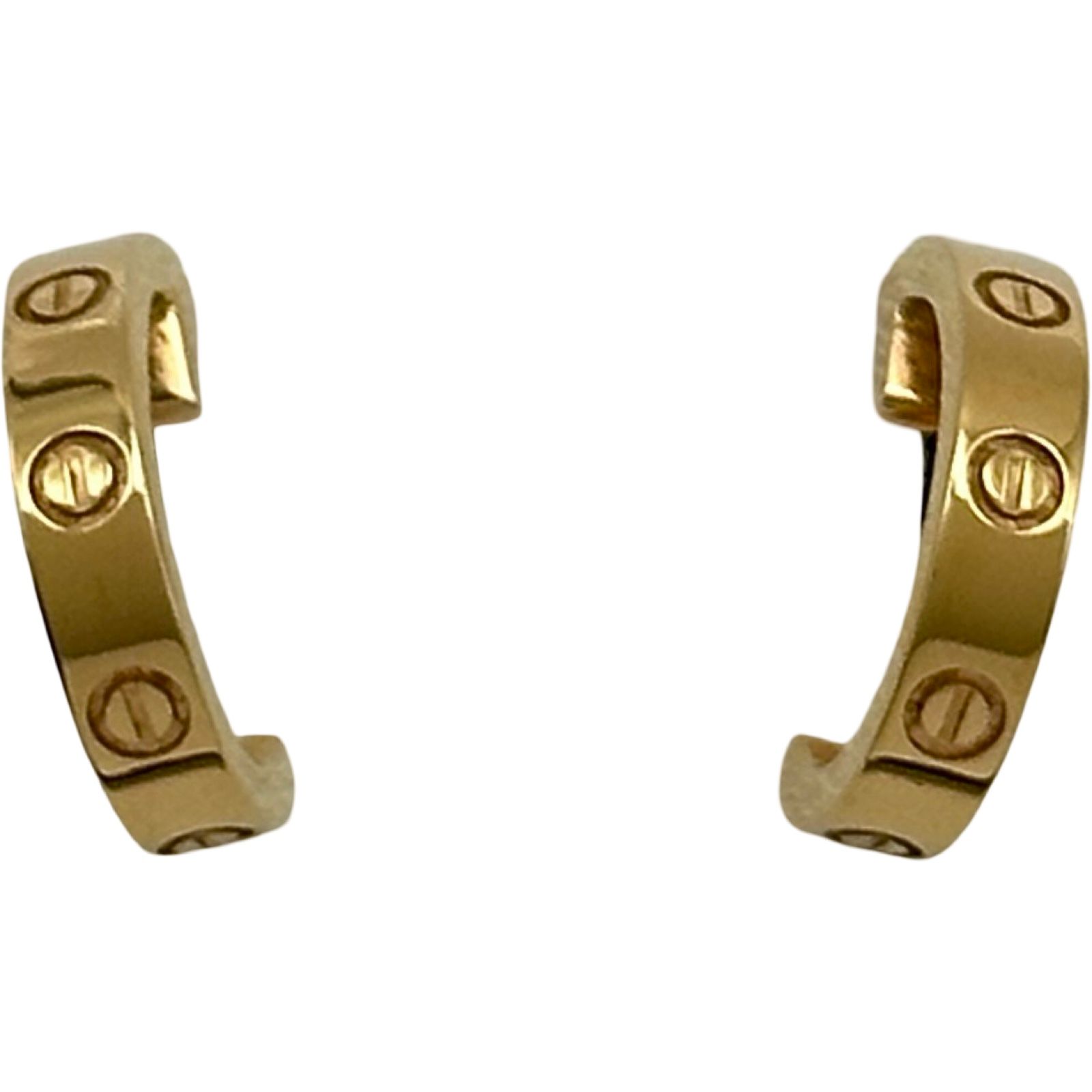カルティエ Cartier ラブフープイヤリング ゴールド 750 ジュエリー 