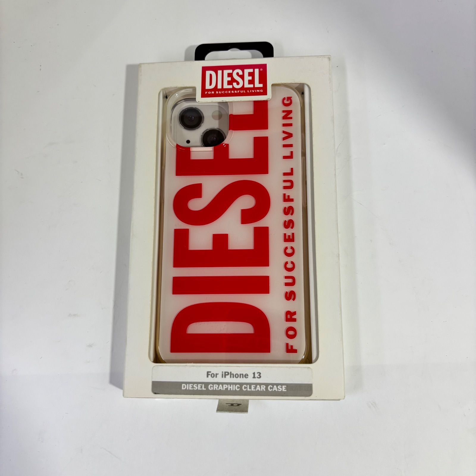 DIESEL iPhone13 スマホケース ホワイト 新品 - メルカリ