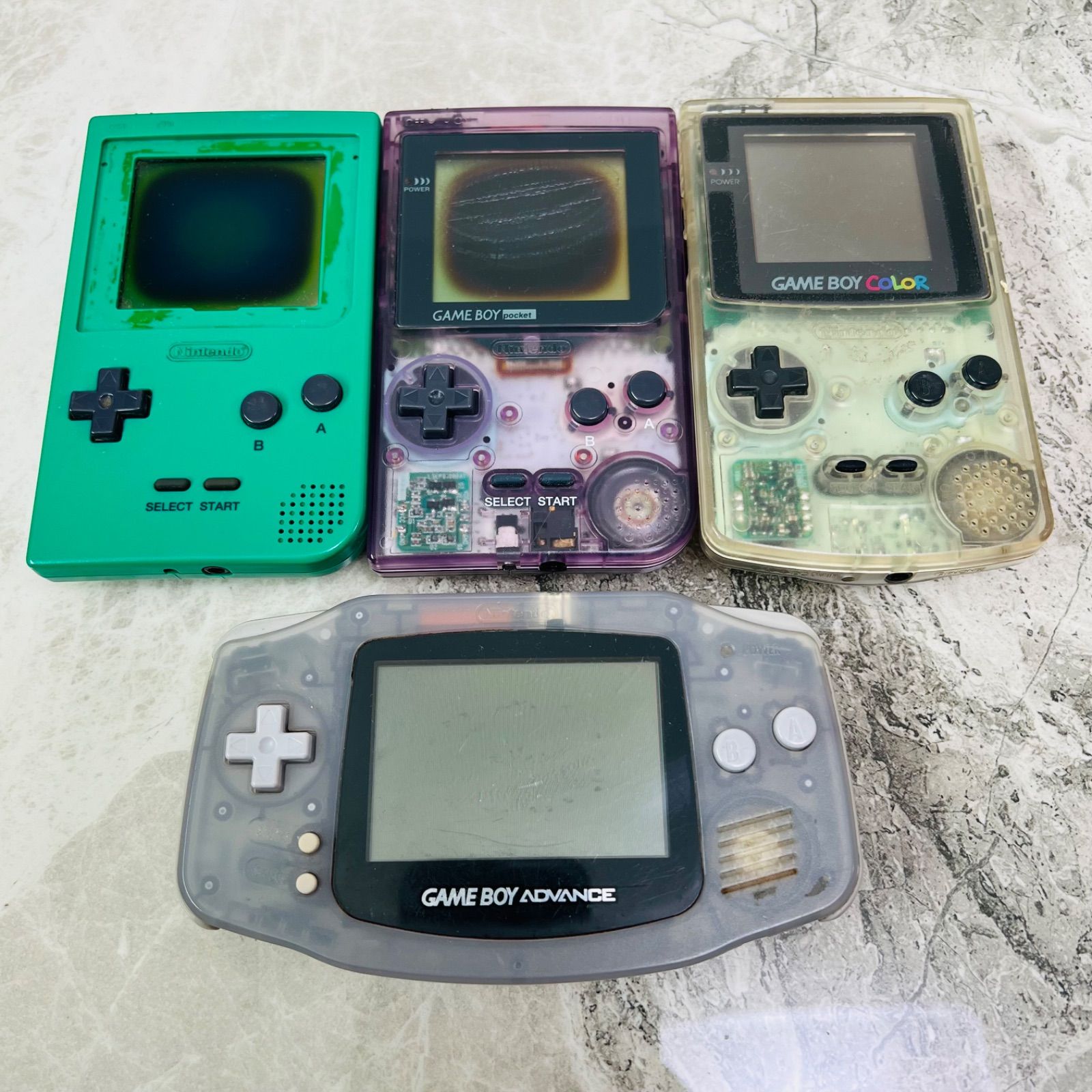 ニンテンドー ゲームボーイ ポケット・カラー・アドバンス グリーン
