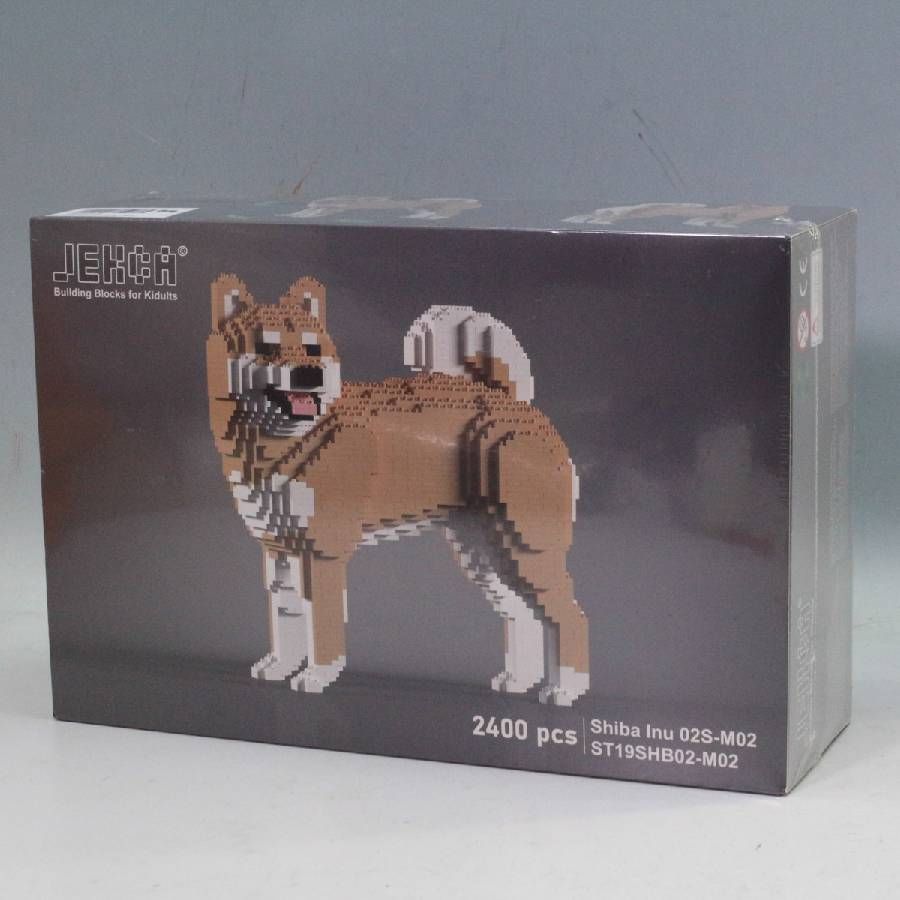 新品・未使用】 JEKCA ジェッカブロック 2400PCS 柴犬 02S-M02