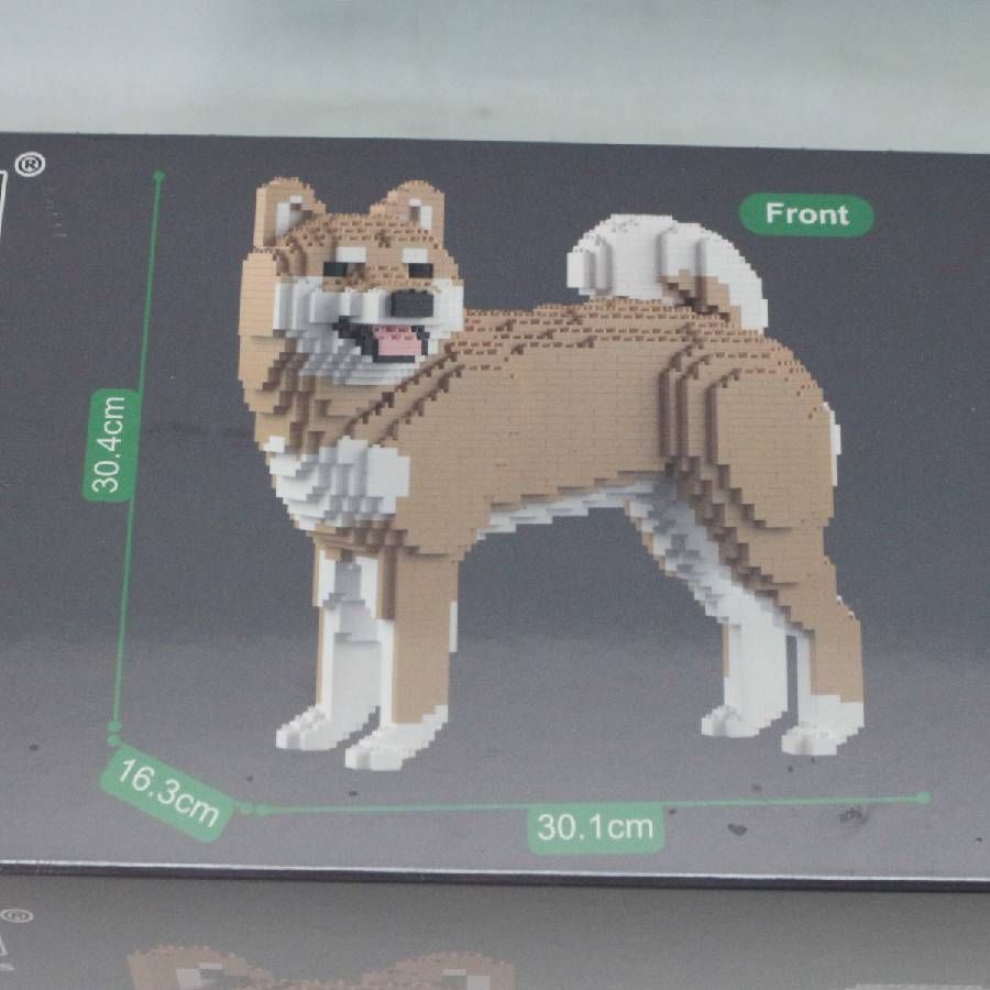 新品・未使用】 JEKCA ジェッカブロック 2400PCS 柴犬 02S-M02