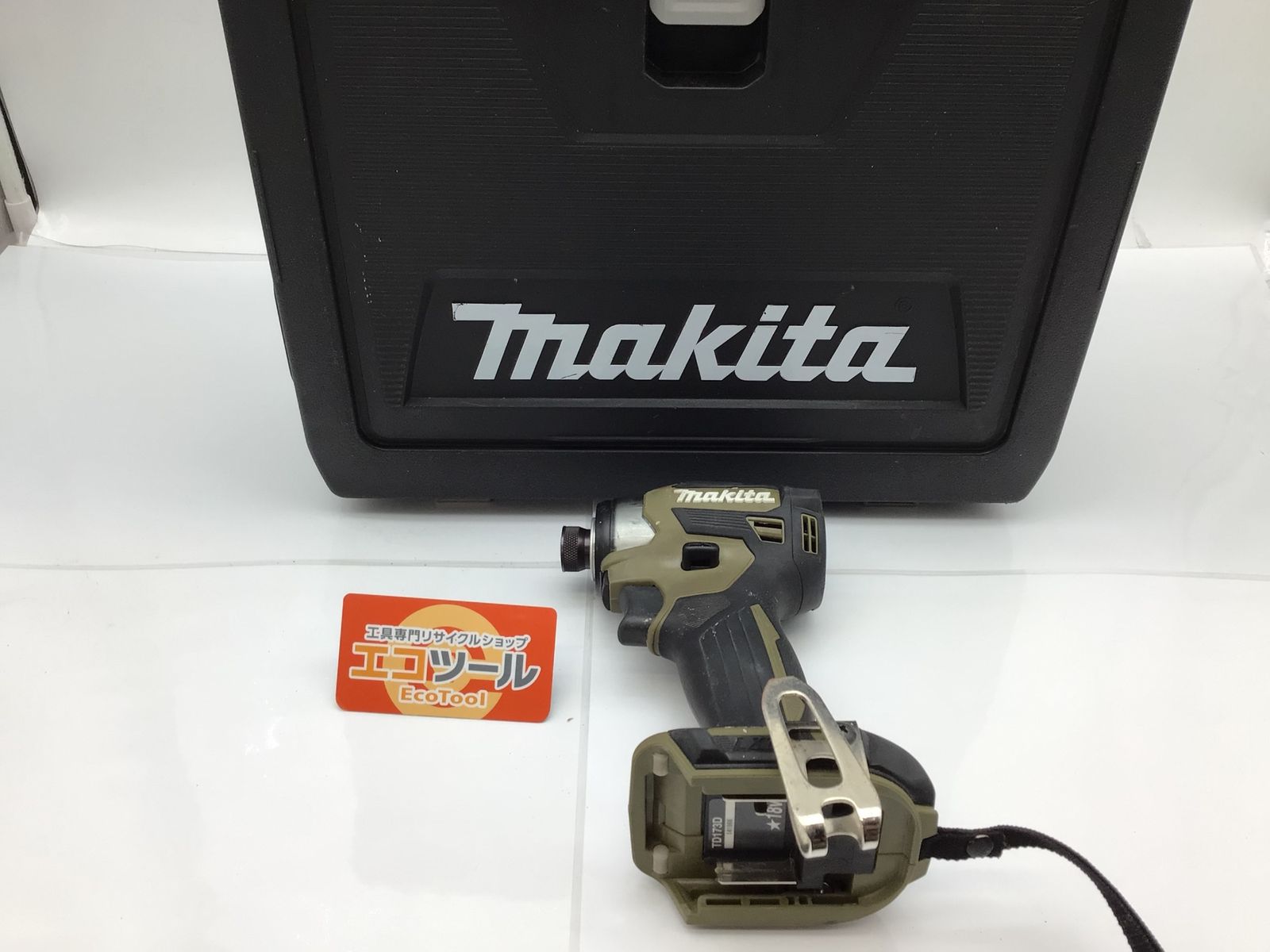 中古品】Makita/マキタ TD173DZO+ケース 18v充電式インパクトドライバ 