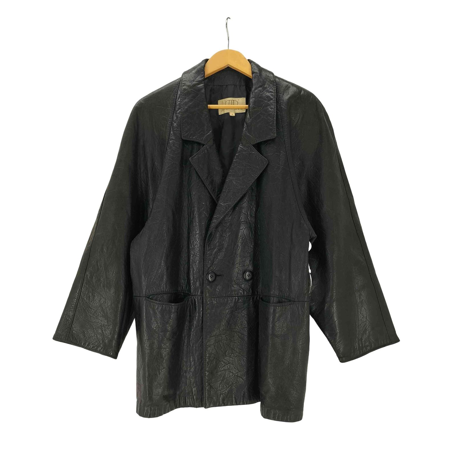 ユーズドフルギ USED古着 DITA MARTIN DESIGN カナダ製 総柄 型押し 
