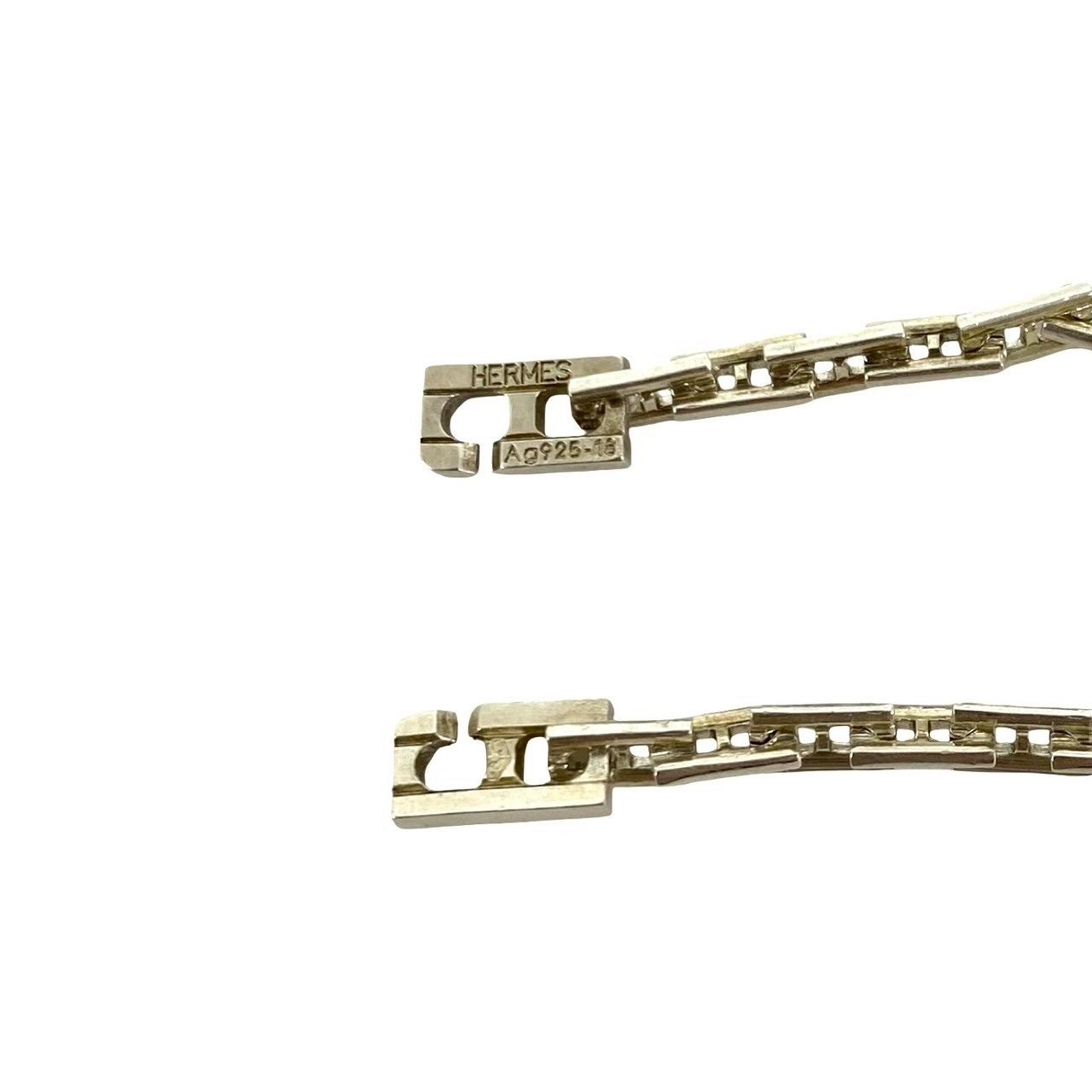 極 美品 HERMES エルメス ヘラクレス PM シルバー925 チェーン