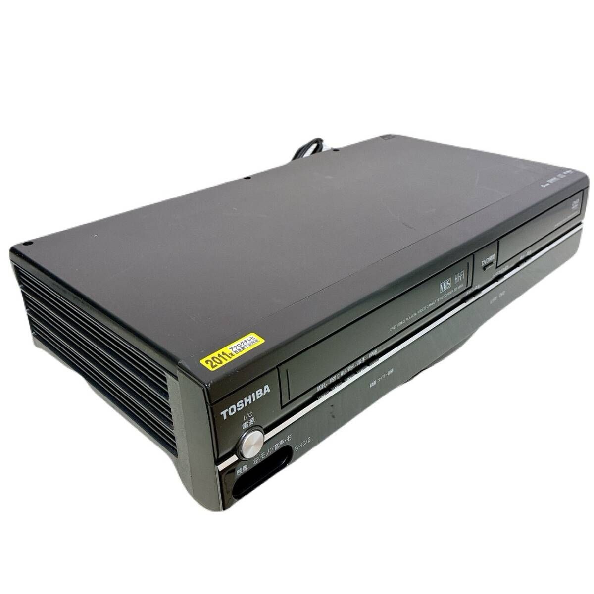 T11232400 【整備品】 TOSHIBA 東芝 VHS/DVD 一体型 ビデオプレーヤー