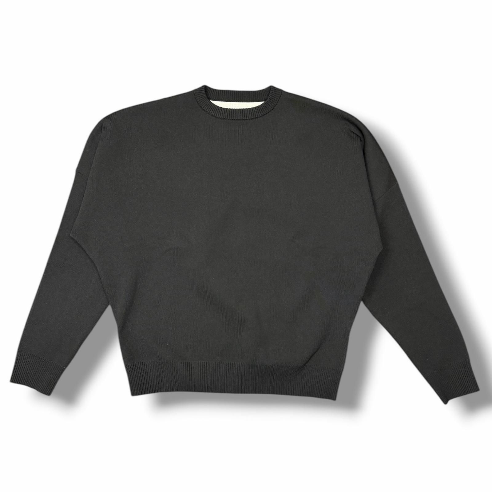 参考上代23100円 F.C.Real Bristol BIG LOGO CREWNECK KNIT ビッグロゴ 