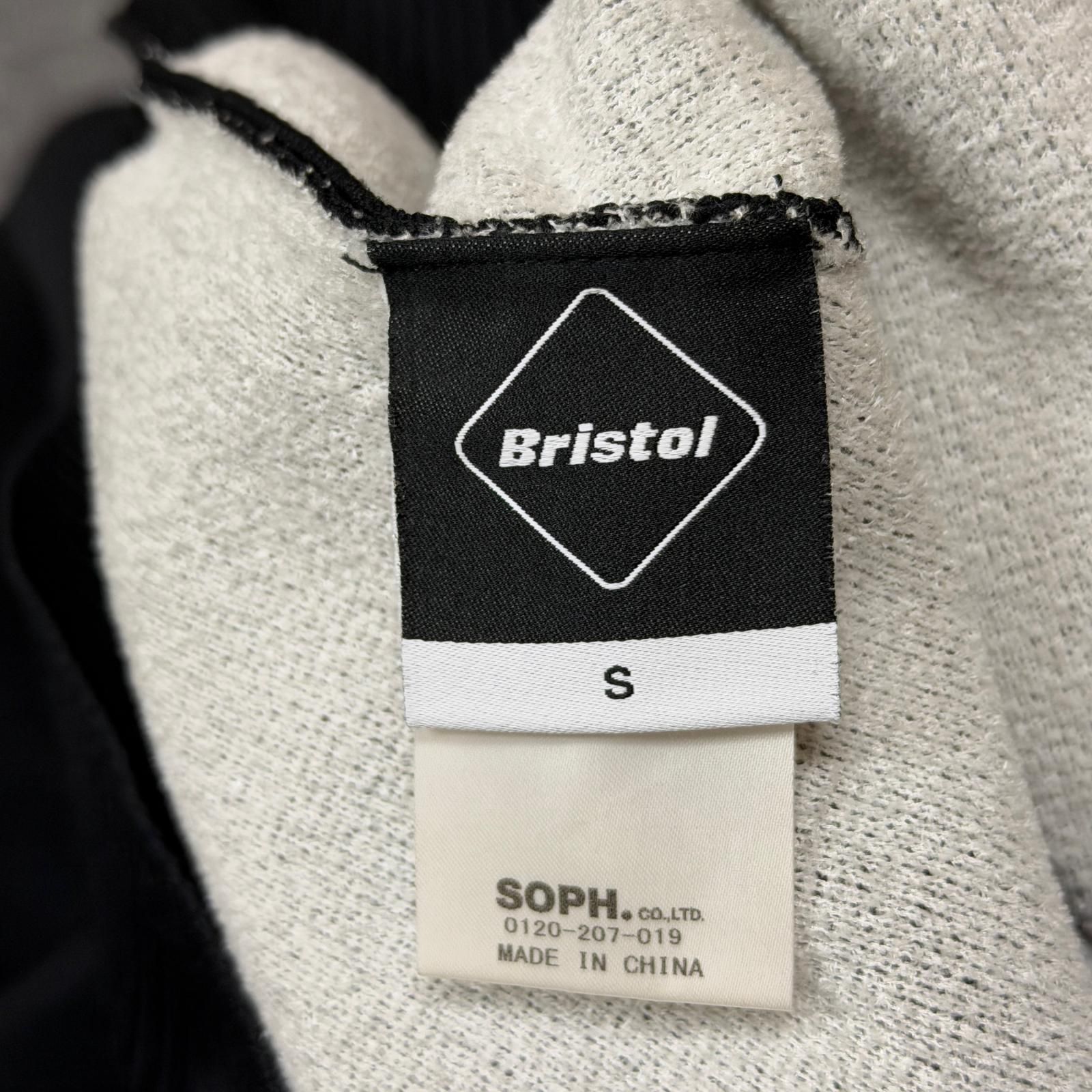 参考上代23100円 F.C.Real Bristol BIG LOGO CREWNECK KNIT ビッグロゴ 