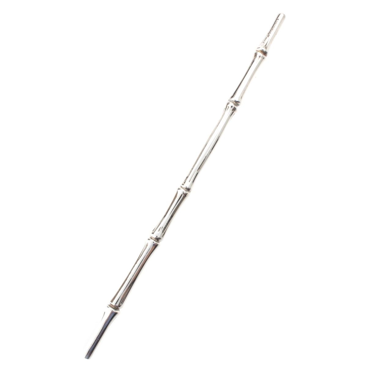 ティファニー 1999 バンブー ストロー 食器 925 シルバー 53.7g【中古】