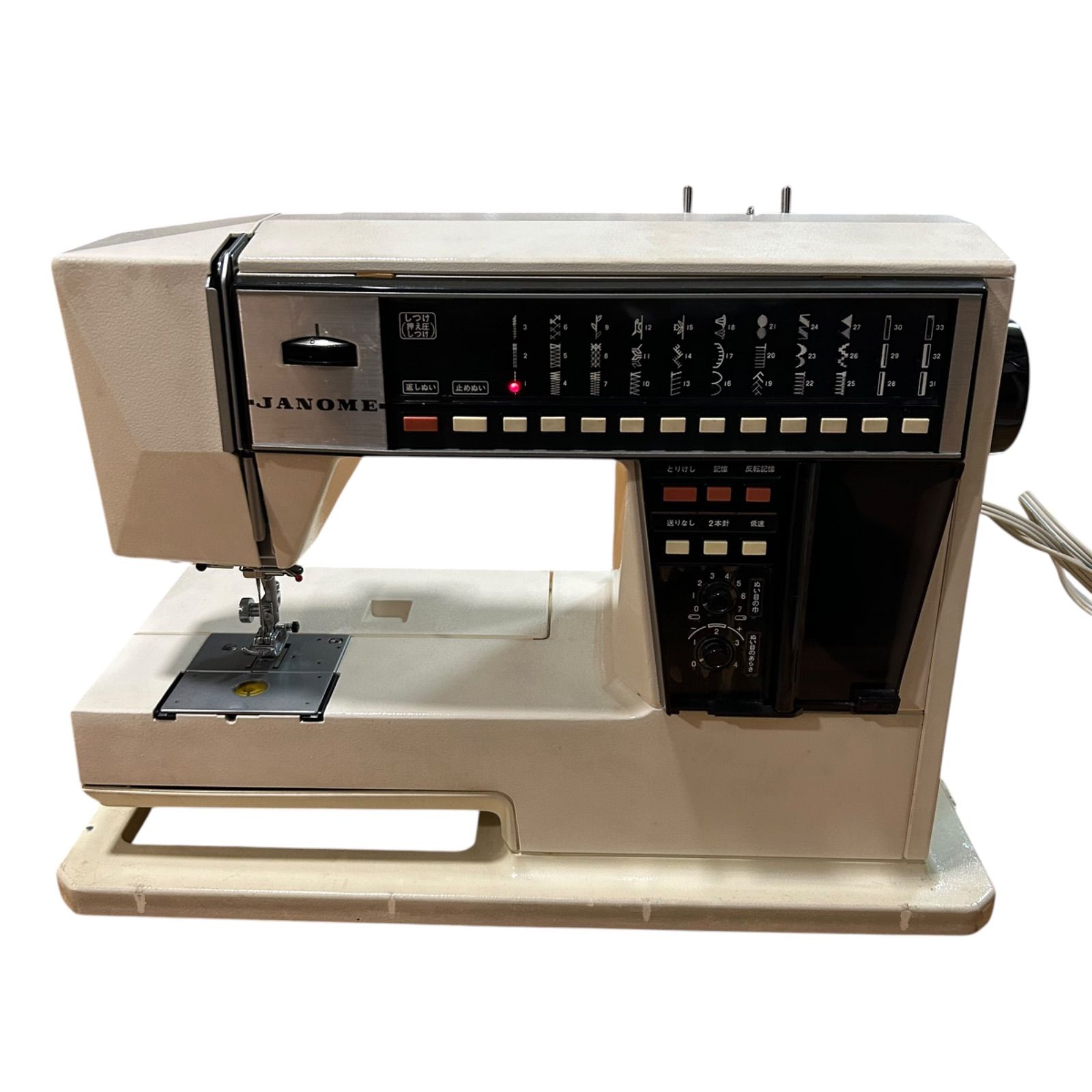 JANOME M870型コンピューターミシンの中古品です！ ☆JANOME ジャノメ コンピューターミシン MODEL 840型 中古 1105K