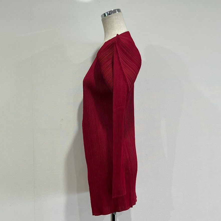 美品　PLEATS PLEASE フリーサイズ　日本製 PLEATS PLEASE PP73-JO107 プリーツプリーツ イッセイミヤケ 羽織