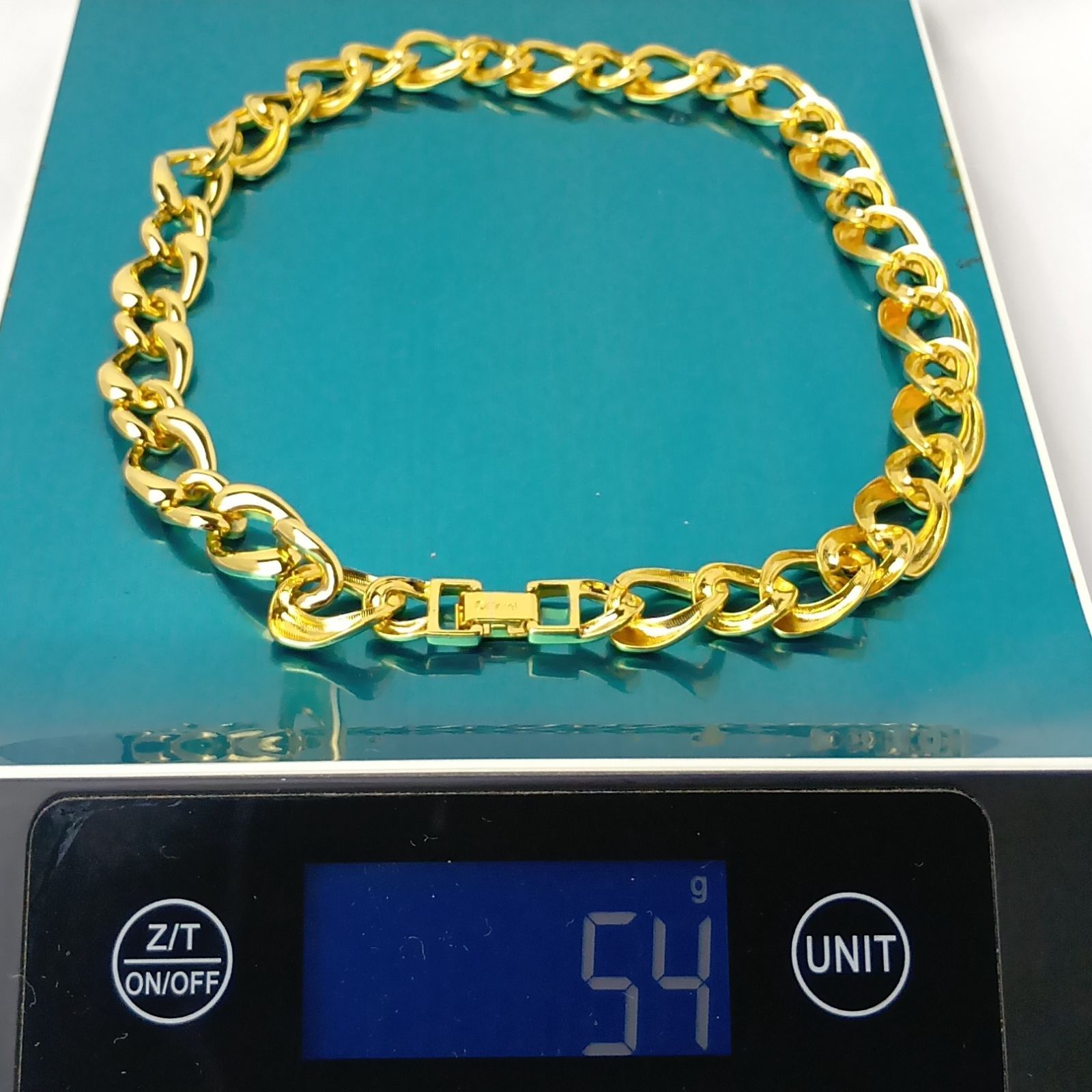 Monet] モネ ネックレス ゴールド 大ぶり チェーン 54g 希少 逸品 
