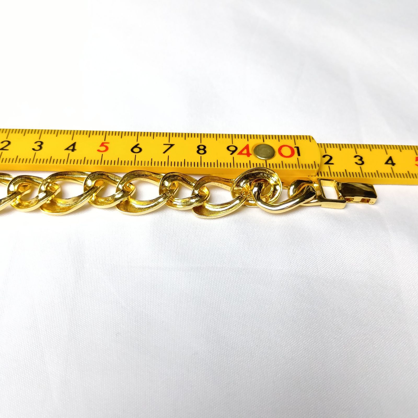 Monet] モネ ネックレス ゴールド 大ぶり チェーン 54g 希少 逸品 