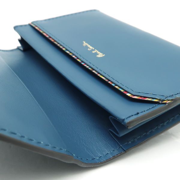 Paul Smith クロップドロゴ 名刺入れ 553408 P042 カードケース 黒