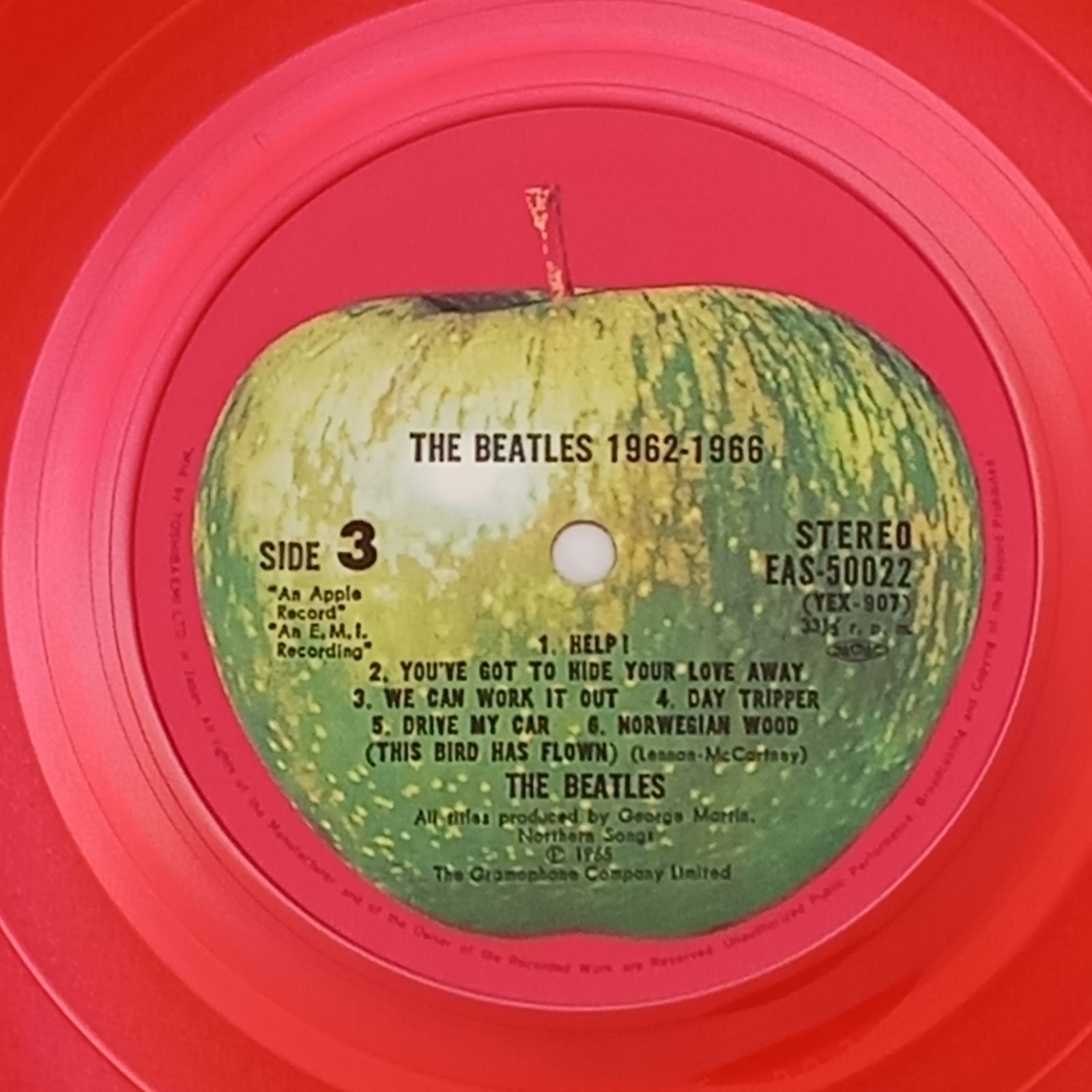 帯付LP/レッドカラー】 ビートルズ (The Beatles) – 1962–1966
